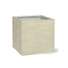 Block – Blumentopf Beige Washed L – D50 x H50