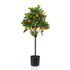 Kunstpflanze – Citrus Sinensis – Orangenbaum – 75 cm