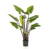 Kunstpflanze – Colocasia Pink China – Elefantenohr – 130 cm