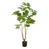 Kunstpflanze – Ficus Umbellata – Afrikanische Feige – 125 cm