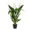 Kunstpflanze – Spathiphyllum – Einblatt – 90 cm